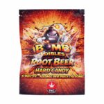 Bomb Edibles – 500mg THC Hard Candy – Root Beer