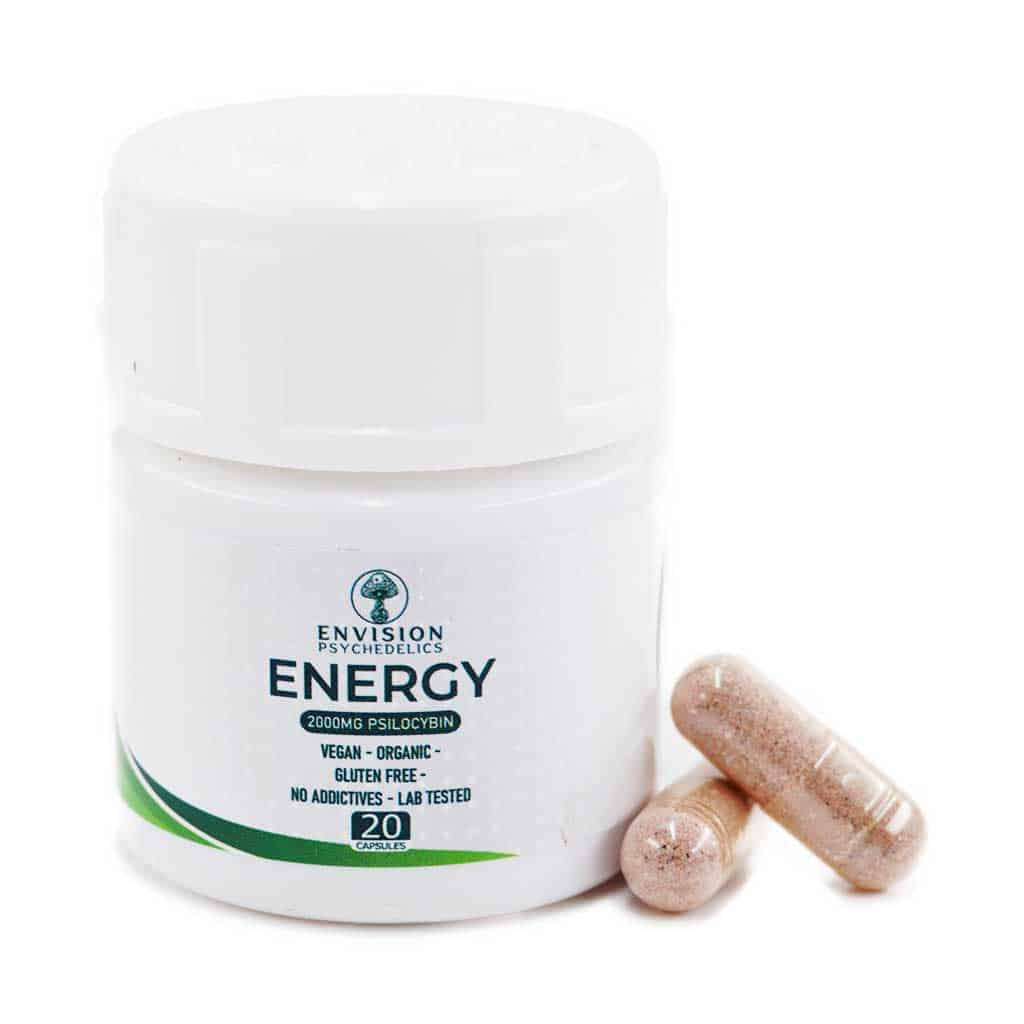 ENVISION™️ ENERGY – Microdose Capsules 2000mg Psilocybin - Image 1