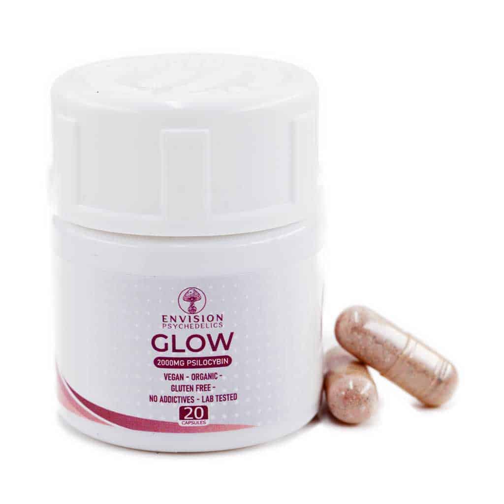 ENVISION™️ GLOW – Microdose Capsules 2000mg Psilocybin - Image 1