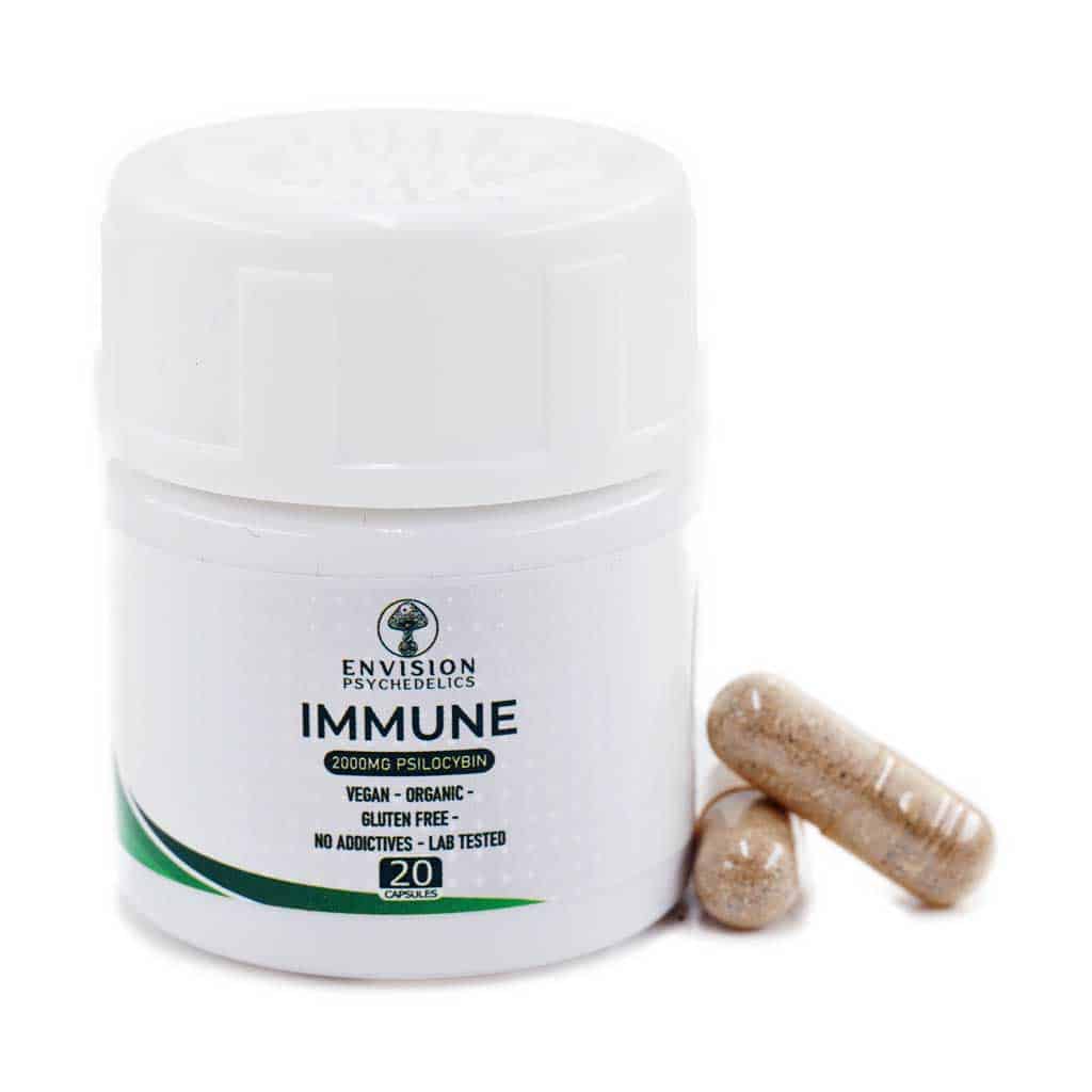 ENVISION™️ IMMUNE – Microdose Capsules 2000mg Psilocybin - Image 1