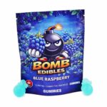 Bomb Edibles – 3000mg THC Gummies – Blue Raspberry