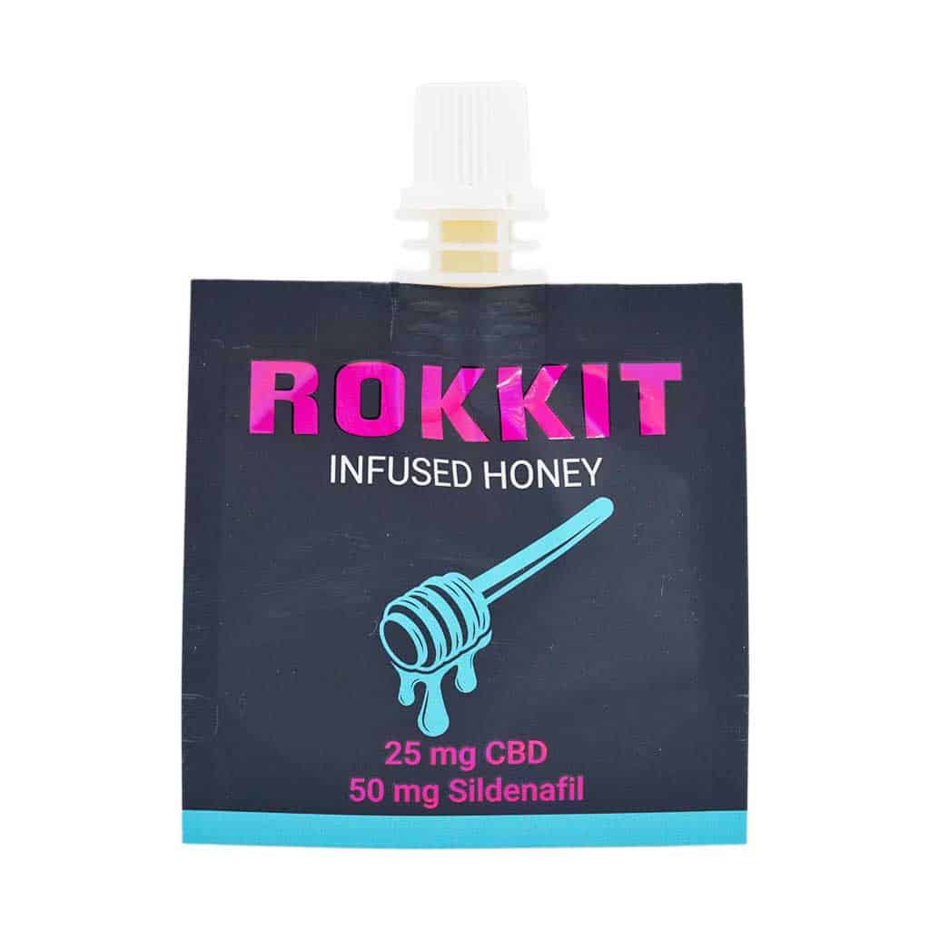 ROKKIT BLUE – Honey – 25 mg CBD + 50 mg Sildenafil - Image 1
