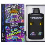 Straight Goods – Dual Chamber Vape – Acai Gelato + Blue Lemonade (3 Grams + 3 Grams)