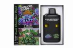 Straight Goods – Dual Chamber Vape – Blue Razz + Fresh Mint (3 Grams + 3 Grams)