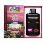 Straight Goods – Dual Chamber Vape – Bubba Kush + Strawberry Cough (3+3 Gram)