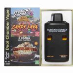 Straight Goods – Dual Chamber Vape –  Candy Lava x Coffee Butter Cream (3 Grams + 3 Grams)