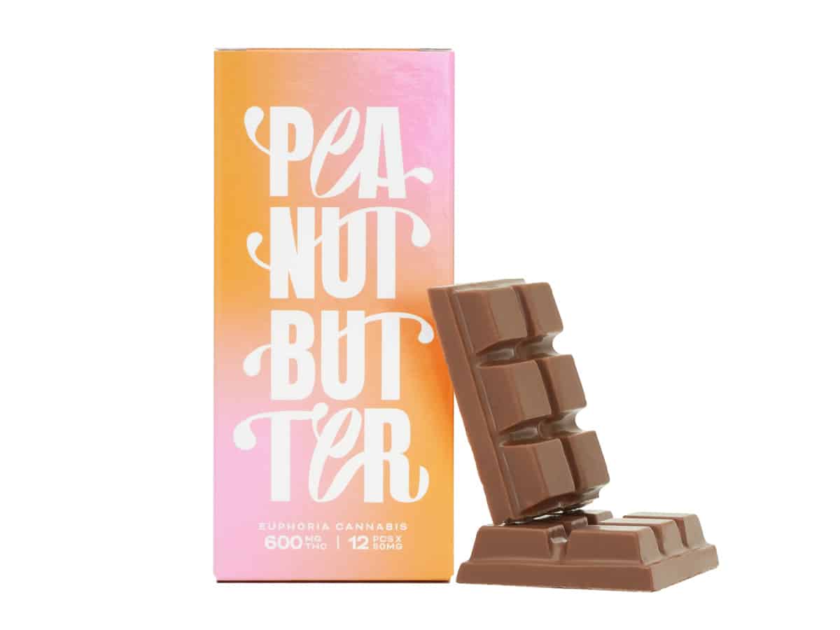 Euphoria Cannabis – Peanut Butter THC 600MG - Image 1