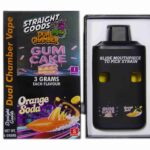 Straight Goods – Dual Chamber Vape – Gum Cake + Orange Soda (3 Grams + 3 Grams)
