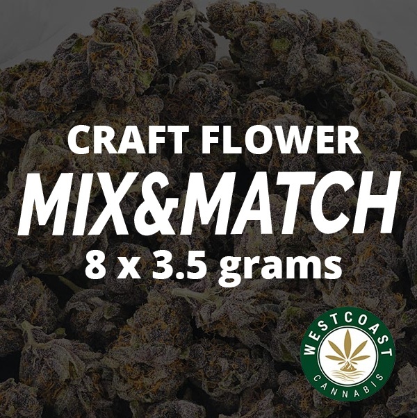 Multi Pack – Craft Flowers AAAA+ – 8 x 3.5g - Image 1