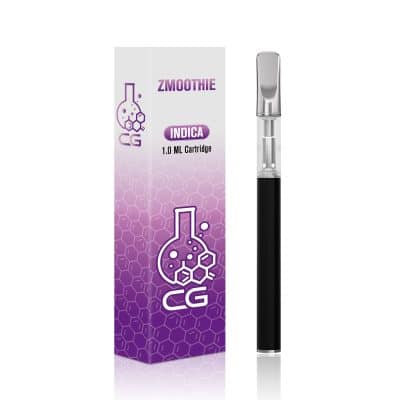 CG Extracts Premium Concentrates Disposable Pen – Zmoothie 1ML - Image 1